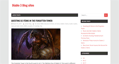 Desktop Screenshot of diablo3-gold.com