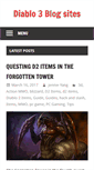Mobile Screenshot of diablo3-gold.com